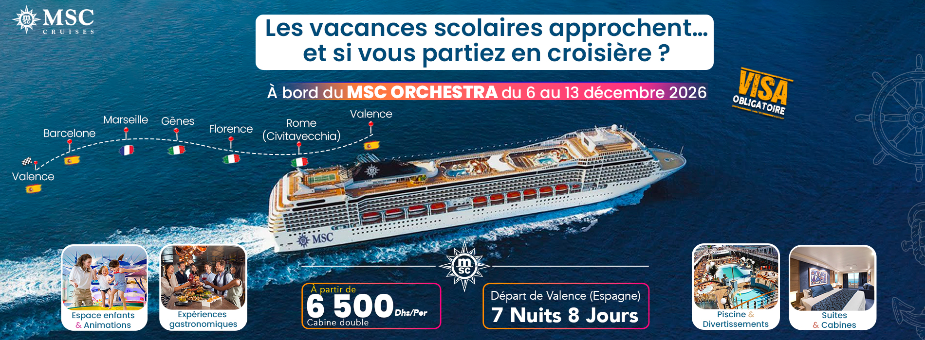 Croisiere au Maroc