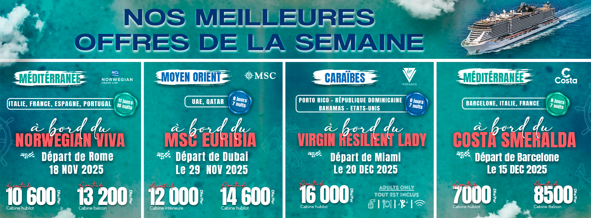 Croisiere au Maroc