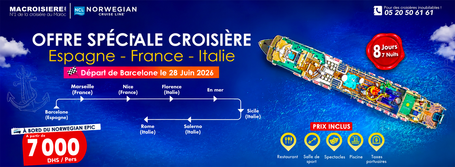 Croisiere au Maroc