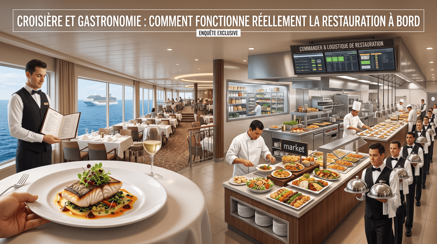 Croisière et gastronomie : comment fonctionne réellement la restauration à bord