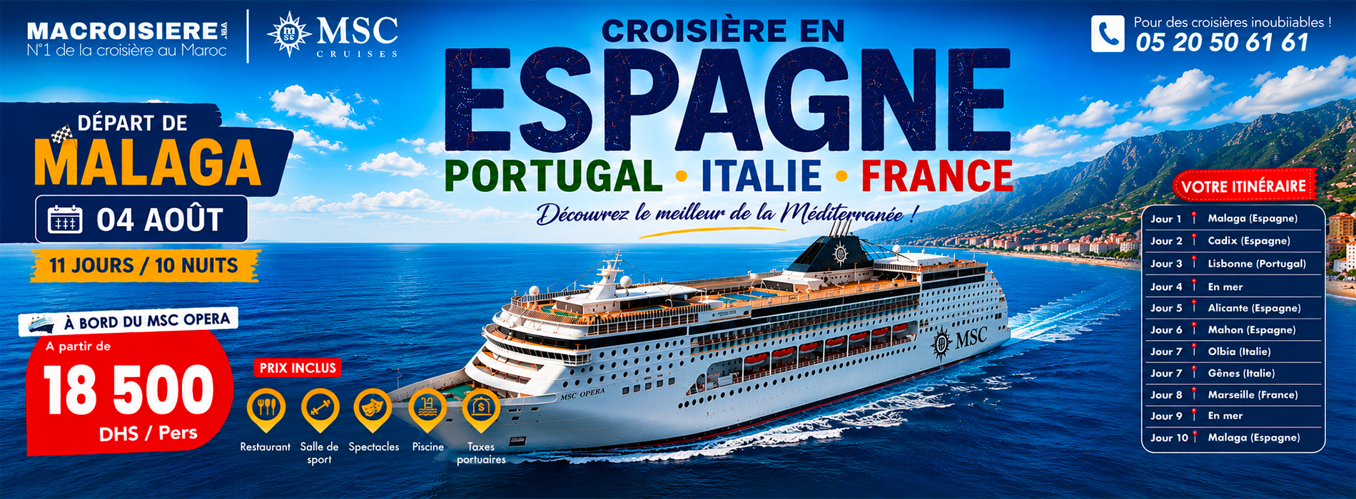 Croisiere au Maroc