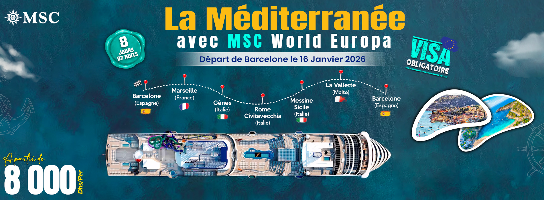 Croisiere au Maroc
