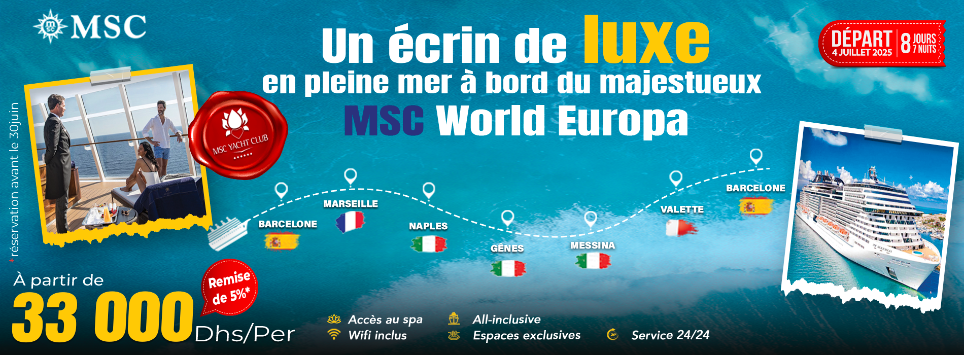 Croisiere au Maroc