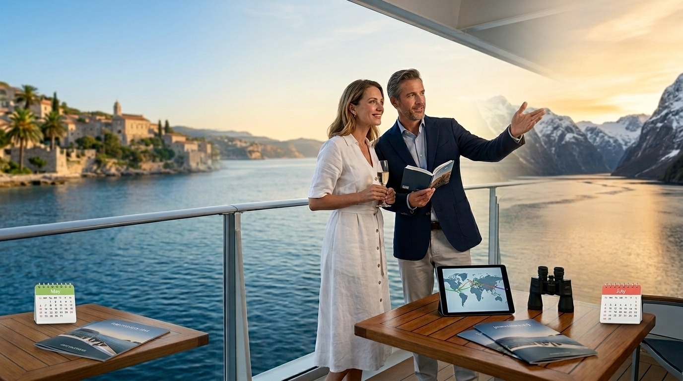 Les meilleures périodes pour partir en croisière selon les destinations