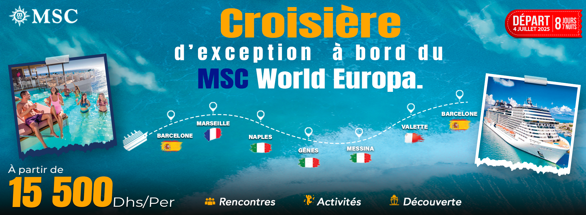 Croisiere au Maroc