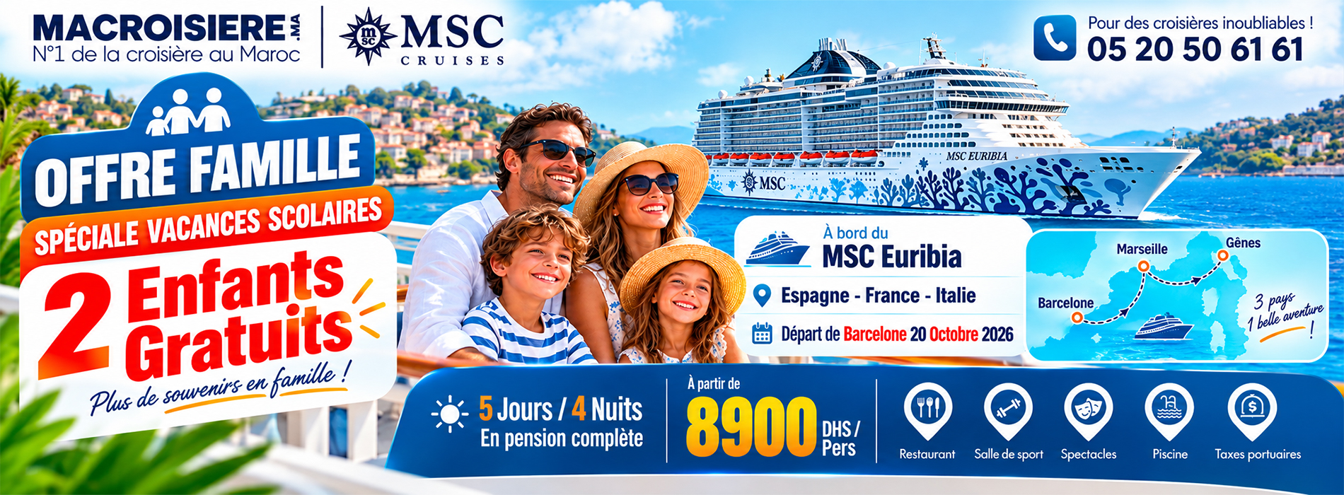 Croisiere au Maroc