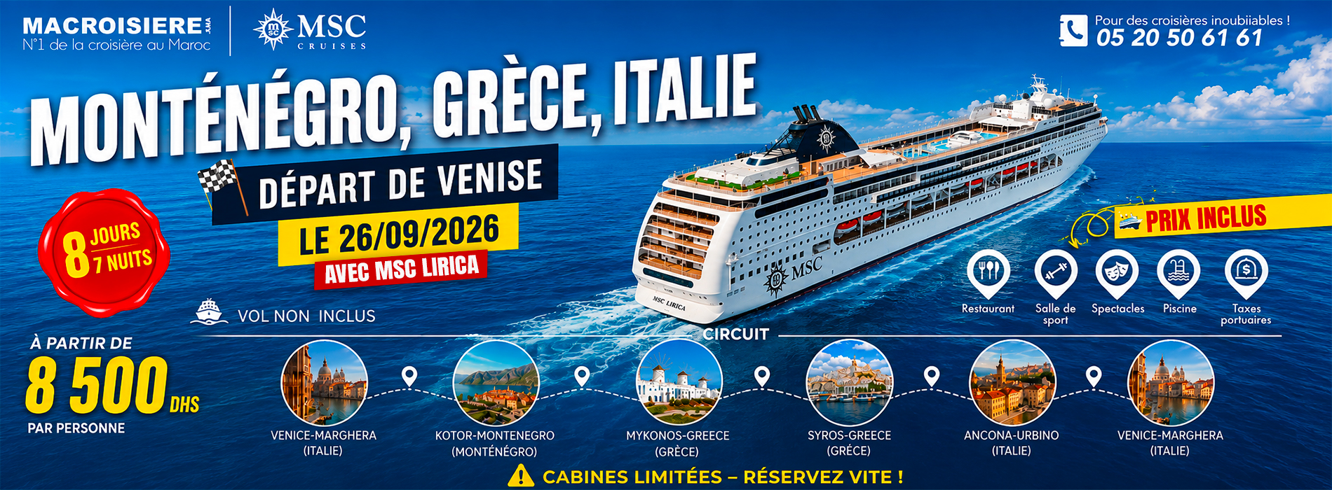 Croisiere au Maroc