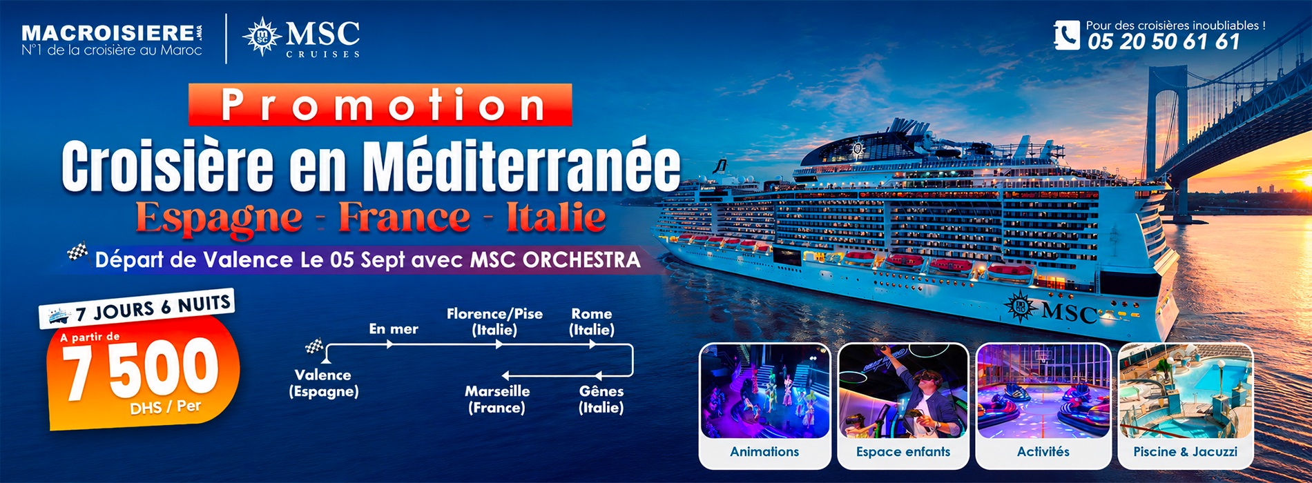Croisiere au Maroc