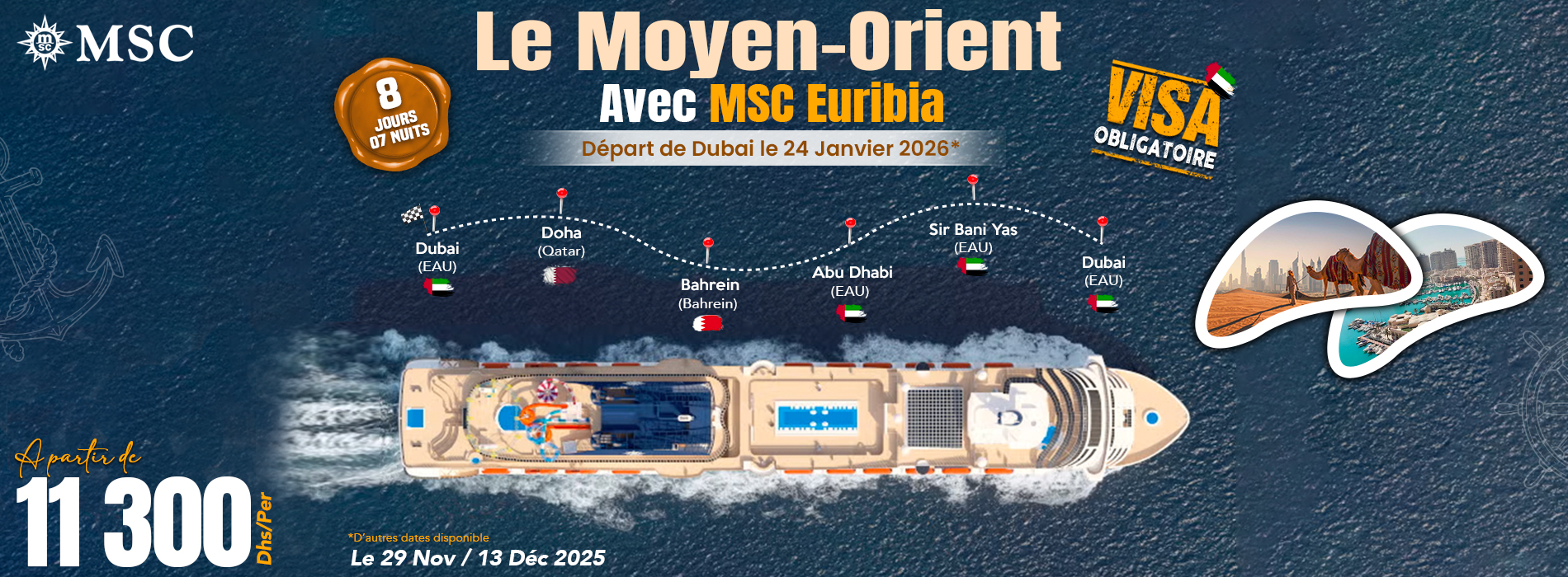 Croisiere au Maroc