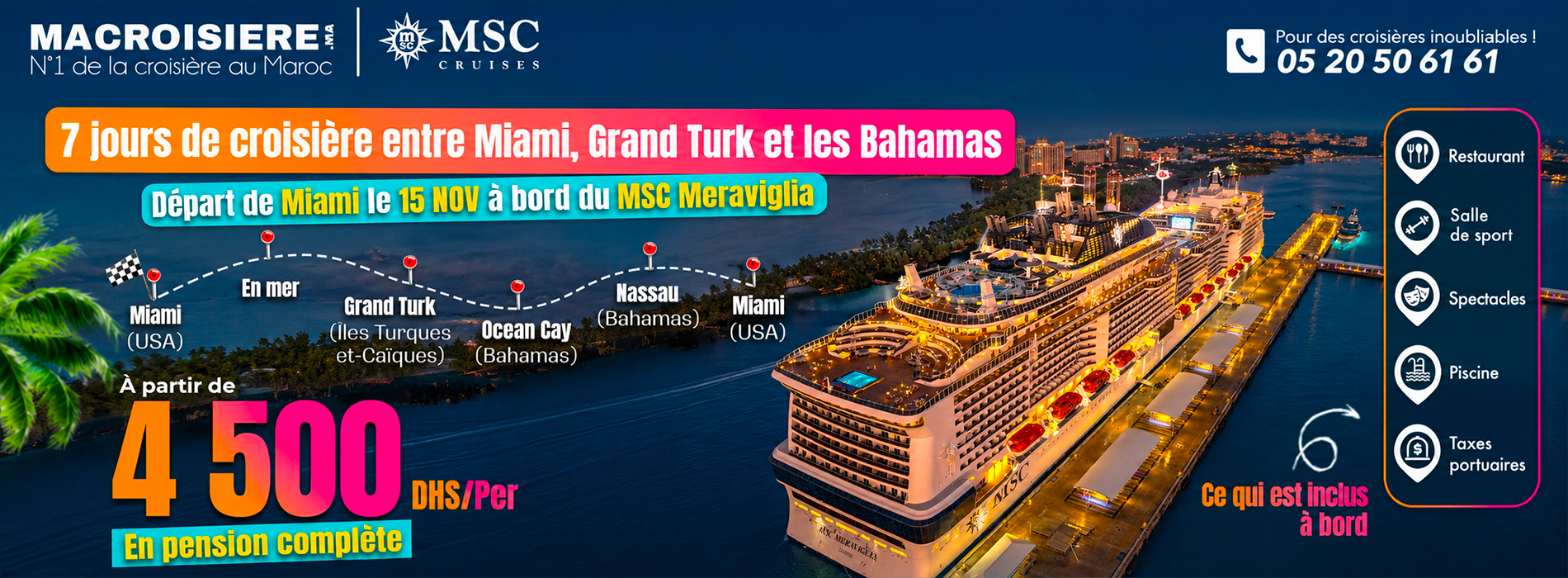 Croisiere au Maroc