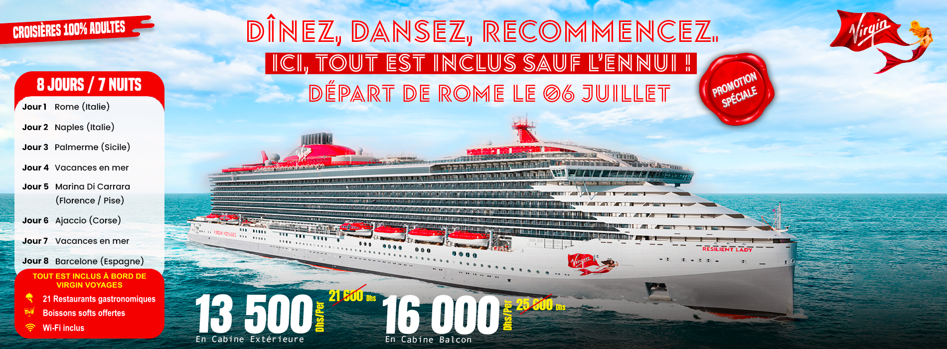 Croisiere au Maroc