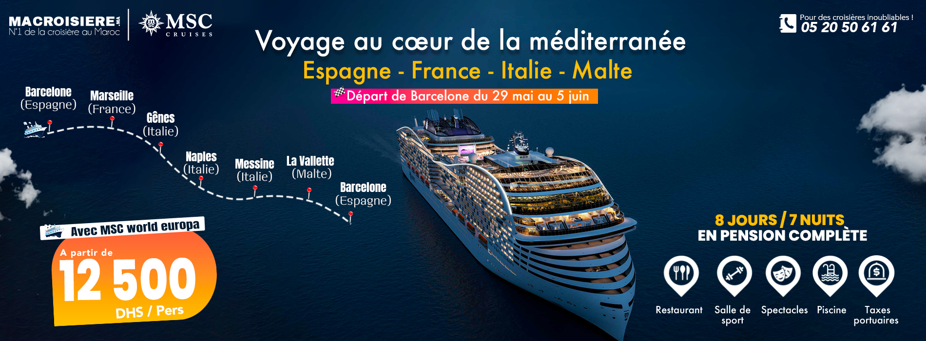 Croisiere au Maroc