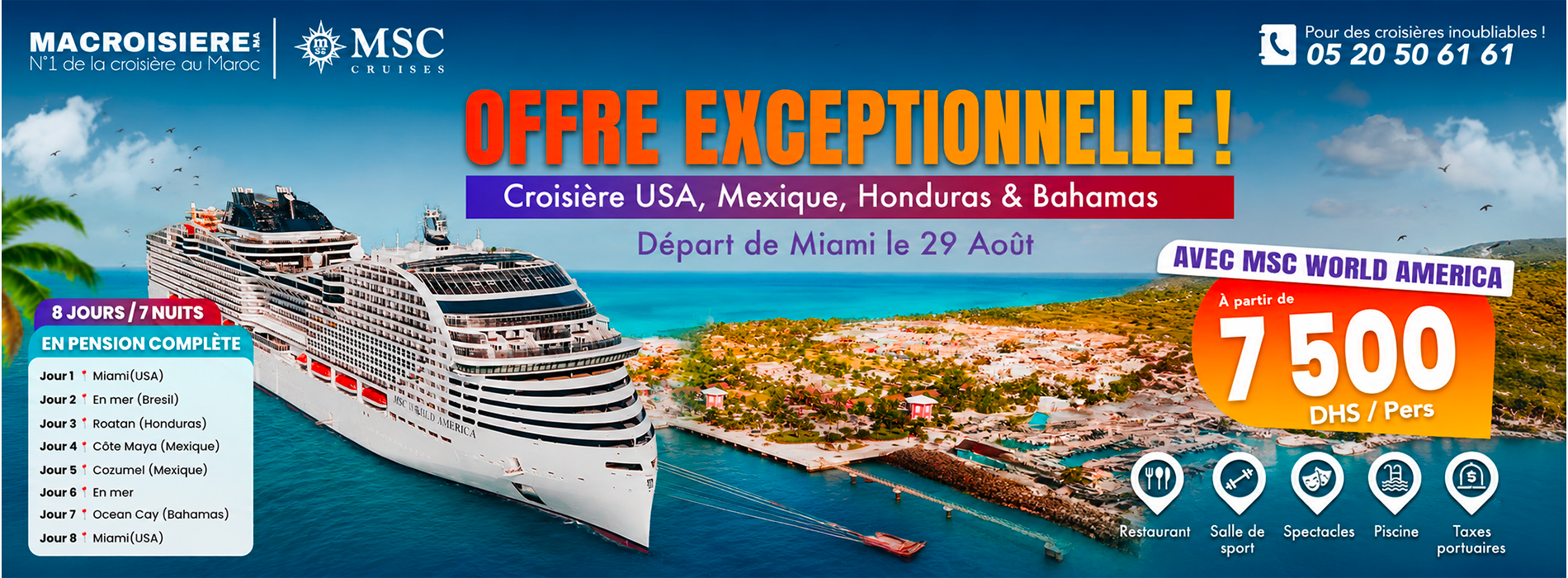 Croisiere au Maroc