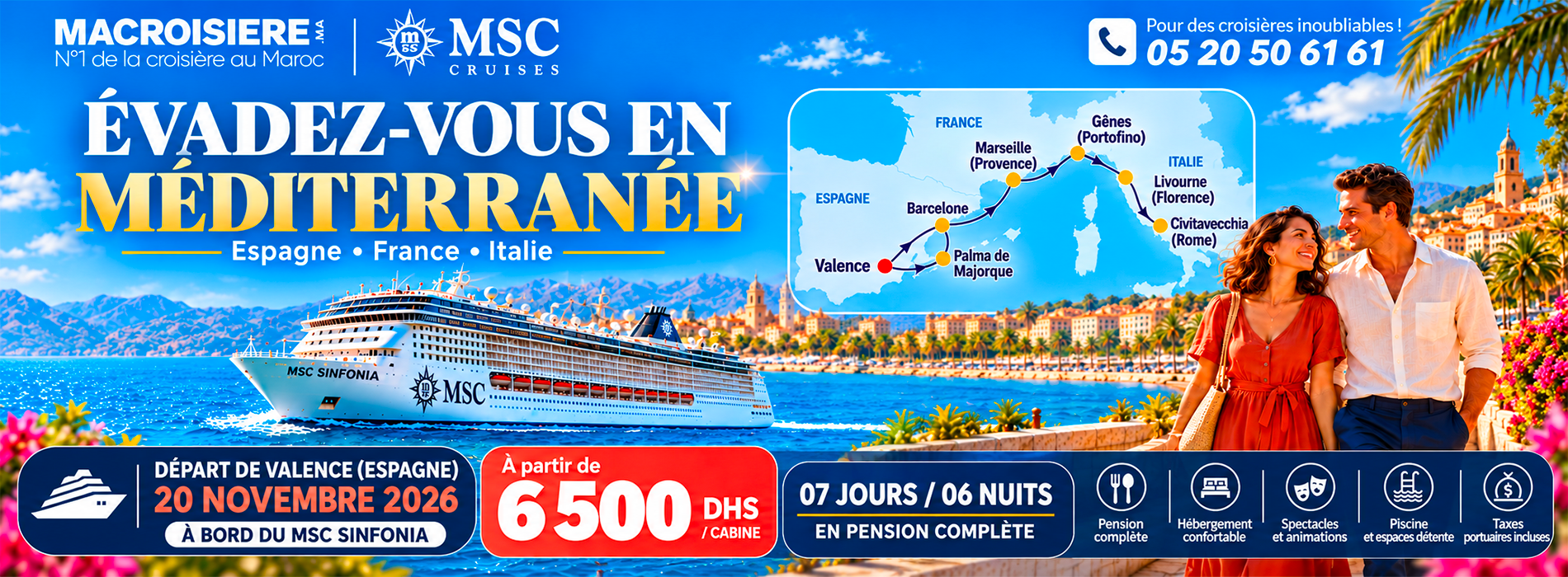 Croisiere au Maroc
