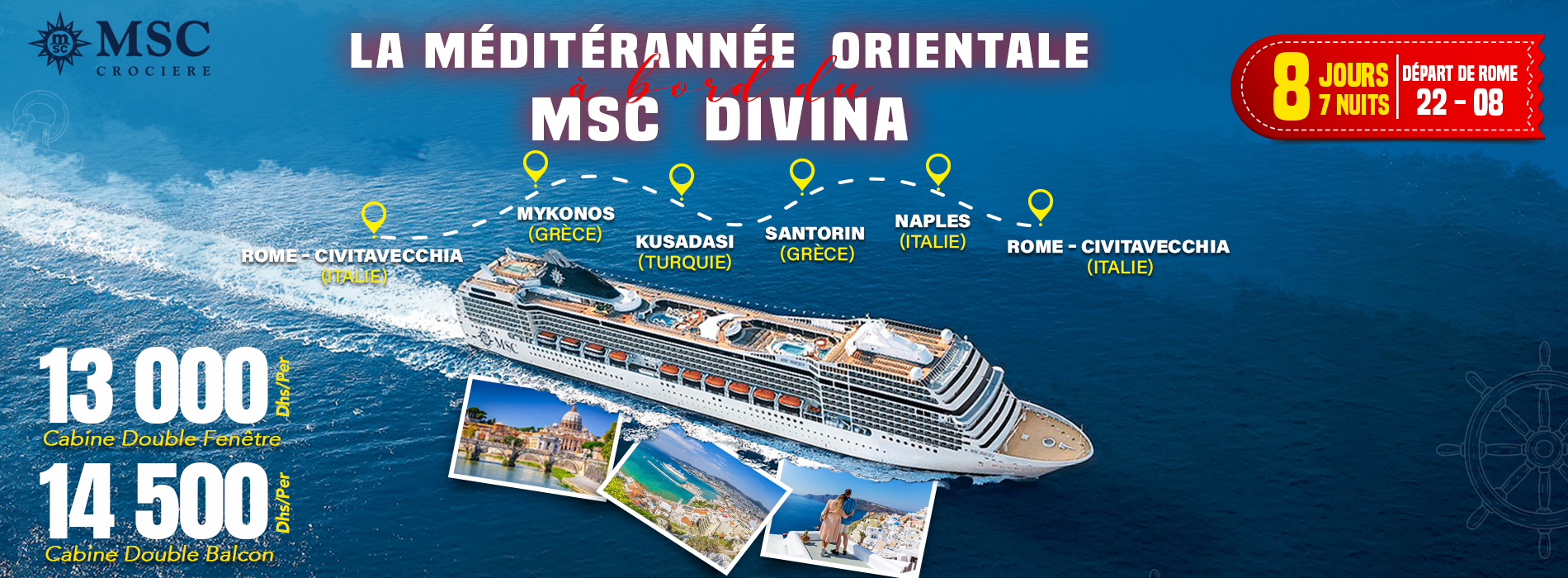 Croisiere au Maroc